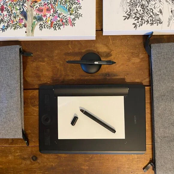 Wacom Intuos Pro Paper Edition digital graphic drawing tablet and